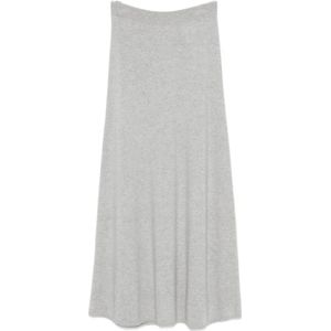 Lisa Yang, Dames, Rokken, Grijs, Maat: M Kasjmier,