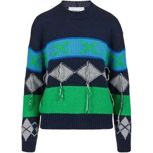 Iceberg, Dames, Truien, Veelkleurig, Maat: S Wol,