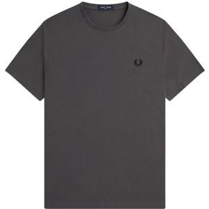 Fred Perry, Heren, Tops, Grijs, Maat: XL Katoen,