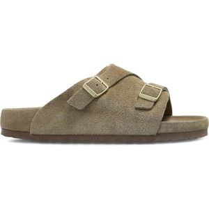 Birkenstock, Heren, Schoenen, Beige, Maat: 40 EU Taf,