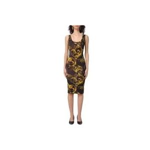 Versace Midi Jurken , Multicolor , Dames , Maat: 2XS