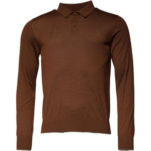 Dolce & Gabbana - Pullover Sweater - Bruin - 100% Cashmere