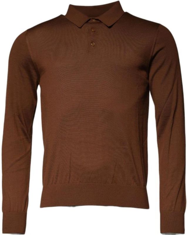 Dolce & Gabbana - Pullover Sweater - Bruin - 100% Cashmere
