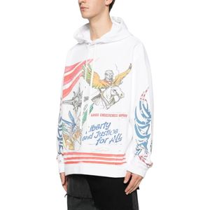 Who Decides War, Heren, Sweatshirts & Hoodies, Veelkleurig, Maat: S