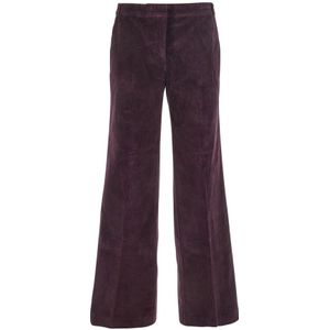 Ba&Sh, Dames, Broeken, Paars, Maat: M