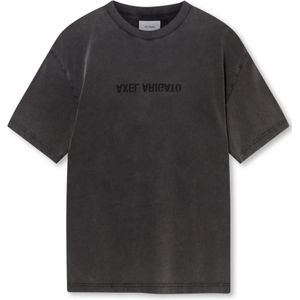 Axel Arigato, Heren, Tops, Zwart, Maat: XS Katoen,