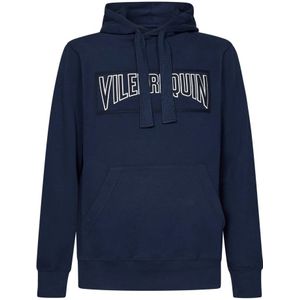 Vilebrequin, Heren, Sweatshirts & Hoodies, Blauw, Maat: XL Katoen,