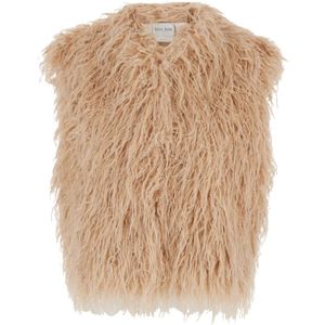 Forte Forte, Dames, Jassen, Beige, Maat: XS Poliester,