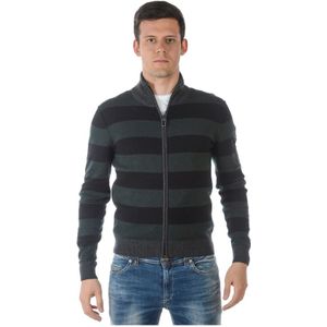 Armani Jeans, Heren, Sweatshirts & Hoodies, Groen, Maat: M Wol,