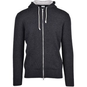 Eleventy, Heren, Truien, Grijs, Maat: S Kasjmier,