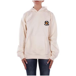 Barrow, unisex, Sweatshirts & Hoodies, Beige, Maat: L Katoen,