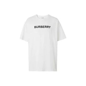 Burberry T-shirt , White , Heren , Maat: L