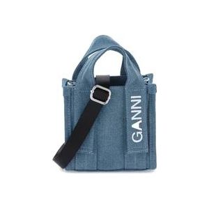 Ganni Handbags , Blue , Dames , Maat: ONE Size