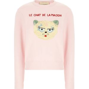 Valentino Garavani, Dames, Truien, Roze, Maat: S