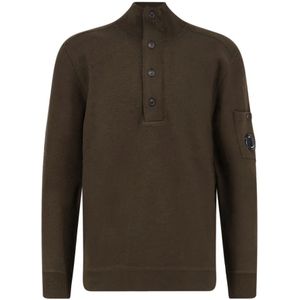 C.p. Company, Heren, Truien, Groen, Maat: L Katoen,