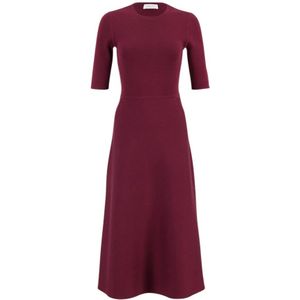 Gabriela Hearst, Dames, Jurken, Rood, Maat: S Wol,