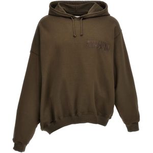 Magliano, Heren, Sweatshirts & Hoodies, Bruin, Maat: L Katoen,