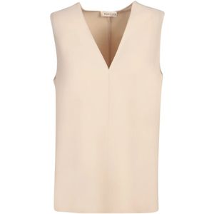 Blanca Vita, Dames, Tops, Beige, Maat: 2XL