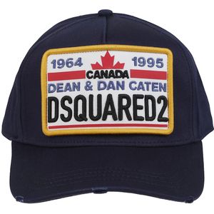 Dsquared2, Heren, Accessoires, Blauw, Maat: ONE Size Katoen,