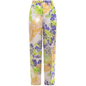 Versace Slim-fit Broek , Green , Dames , Maat: L