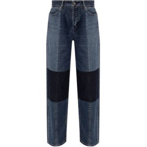 Jil Sander, Dames, Jeans, Blauw, Maat: W27 Denim,