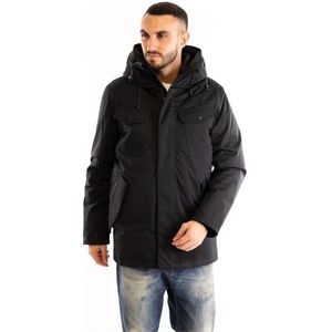 People of Shibuya, Heren, Mantels, Zwart, Maat: M Poliester,