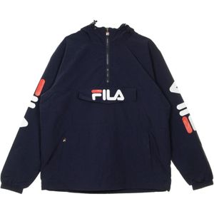 Fila, Heren, Jassen, Blauw, Maat: S Poliester,