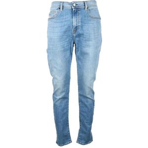 Diesel, Heren, Jeans, Blauw, Maat: W32 Katoen,