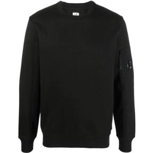 C.p. Company, Heren, Sweatshirts & Hoodies, Zwart, Maat: XL Fleece,