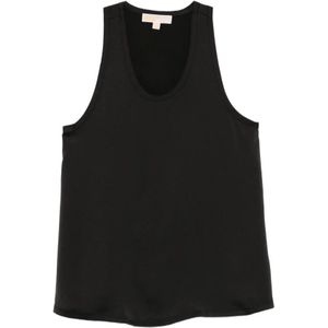 Michael Kors, Dames, Tops, Zwart, Maat: S