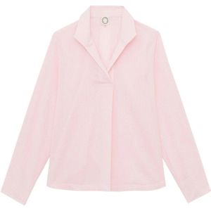Ines de la Fressange Paris, Dames, Blouses & Shirts, Roze, Maat: S Katoen,