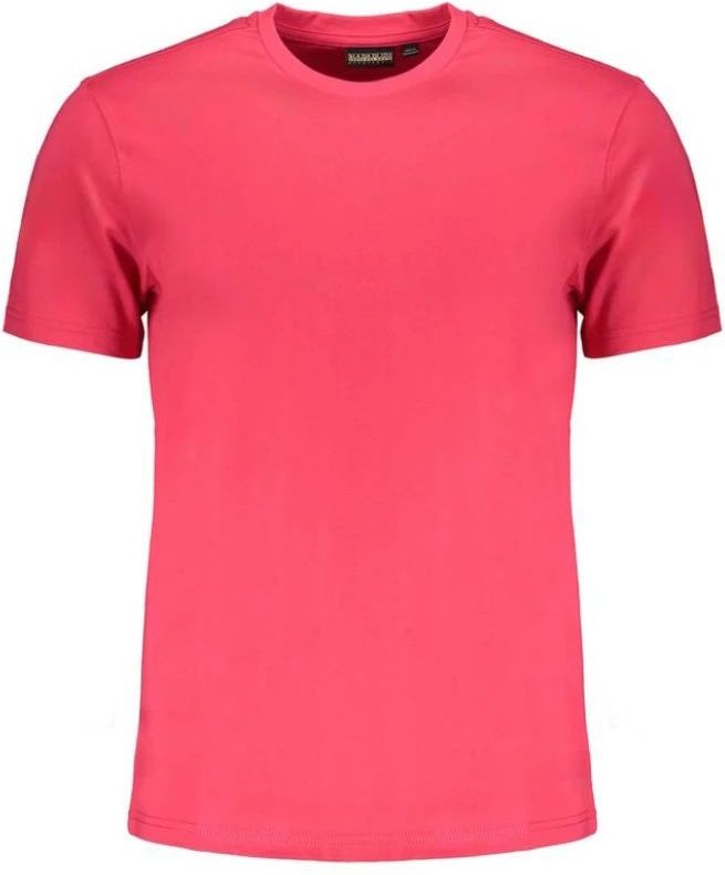 T-shirts - Pink - Korte Mouwen - Regular Fit - Crew Neck - 100% Biologisch Katoen