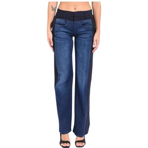Dondup, Dames, Jeans, Blauw, Maat: W28 Wol,