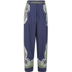 La DoubleJ, Dames, Broeken, Veelkleurig, Maat: M Viscose,