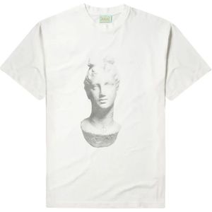 Aries, Heren, Tops, Beige, Maat: M Katoen,