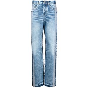Maison Margiela, Dames, Jeans, Blauw, Maat: S Denim,