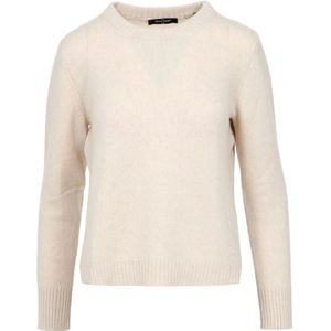 Gran Sasso, Dames, Truien, Beige, Maat: L Kasjmier,