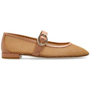 Stuart Weitzman, Dames, Schoenen, Beige, Maat: 39 1/2 EU Leer,