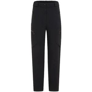 Moncler, Dames, Broeken, Zwart, Maat: XS Leer,