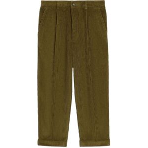 Ami Paris, Heren, Broeken, Bruin, Maat: XS