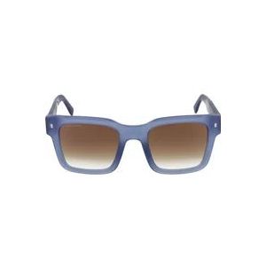 Dsquared2 Icon Zonnebril 0010/S , Blue , Heren , Maat: 51 MM