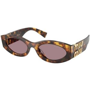 Miu Miu - 11Ws - Zonnebril - Bruin - Acetaat - 54 mm Lensbreedte