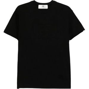 Elisabetta Franchi, Dames, Tops, Zwart, Maat: M Jersey,