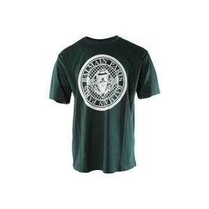 Balmain Groene Heren T-shirt , Green , Heren , Maat: XL