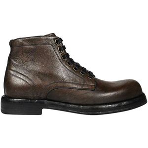 Dolce & Gabbana, Heren, Schoenen, Bruin, Maat: 41 1/2 EU Leer,
