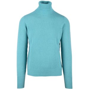 Drumohr, Heren, Truien, Blauw, Maat: 3XL Wol,