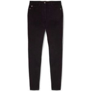 Motivi, Dames, Jeans, Zwart, Maat: 2XS Katoen,