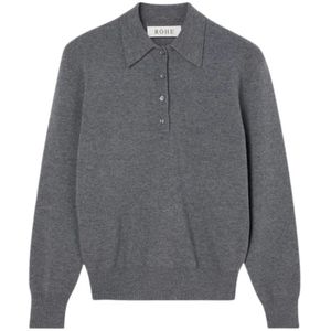 Róhe, Dames, Truien, Grijs, Maat: XS