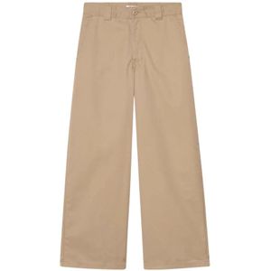 Carhartt Wip, Dames, Broeken, Bruin, Maat: W25 Katoen,