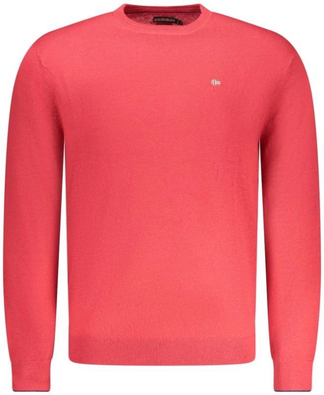 Napapijri, Heren, Truien, Rood, Maat: S Wol,